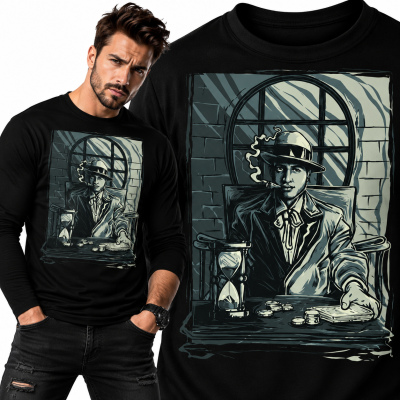 LONGSLEEVE ŚMIESZNE ALCAPONE